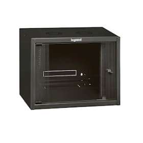Coffret fixe 19pouces livré monté Linkeo capacité 6U - 359x600x450mm|Legrand-LEG646200