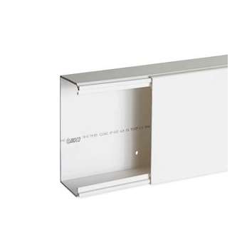 Goulotte de distribution non cloisonnable TA-E 120x60 1 compartiment blanche|Iboco-IBOB00328