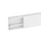 Moulure Optima TM 52x20 2 compartiments blanche