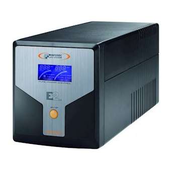 E2 LCD 1000 Onduleur On Line Performance 1000 VA 4 prises IEC|Infosec communication-IN8E2LCD1000