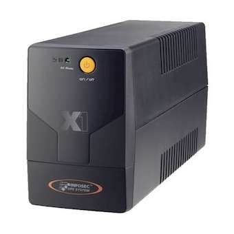 X1 700 IEC Onduleur Line Interactive 700 VA 4 Prises IEC|Infosec communication-IN8X1700IEC