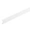 Couvercle largeur 45mm pour goulotte Logix45, colonne, colonnette - Blanc