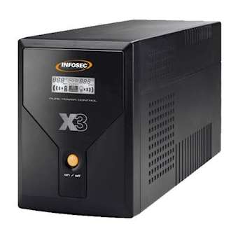X3 EX 1600 LCD USB FR/SCHUKO Onduleur Line Interactive 1600 VA 4 Prises FR/SCHU|Infosec communication-IN8X3EX1600LCDUSBFR-SCHUKO