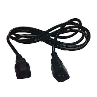 CABLE IEC MF C13/C14_10A Câble IEC Male/femelle C13/C14 10A longueur 1,50m|Infosec communication-IN8CABLEIECMFC13-C14_10A