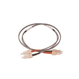 Jarretière optique duplex SC/SC OM3 50/125 µm 2 m|Gigamedia-GGMD4MCC2M