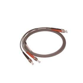 Jarretière optique duplex ST/ST OM3 50/125 µm 2 m|Gigamedia-GGMD4MTT2M