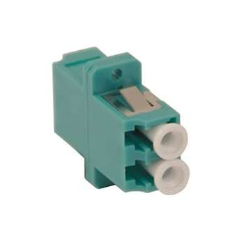 Raccord LC aqua OM3/OM4 duplex multimode avec empreinte simplex SC|Corning Pouyet-POU6613EOZ
