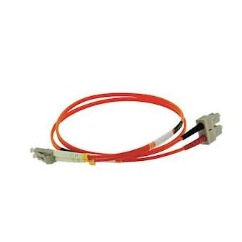 Jarretière optique duplex LC/SC OM2 50/125 µm 3 m|Gigamedia-GGMD1MCLC3M