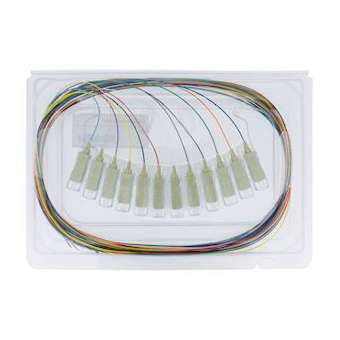 Lot de 12 pigtails de couleurs SC OM2 50/125 µm 2 m|Gigamedia-GGMS1MPC2ML