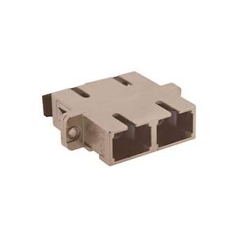 Raccord multimode SC duplex (métal)|Gigamedia-GGMRACCCM2