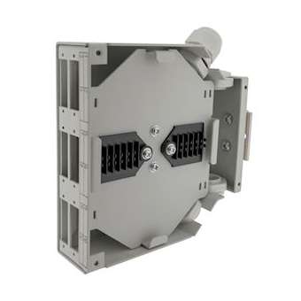 Boîtier optique RAIL DIN à équiper 6 raccords SC duplex|Gigamedia-GGMDINFO6SCDX