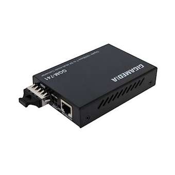 Convertisseur de Média 1000TX vs 1000SX Multimode SC|Gigamedia-GGM741MC