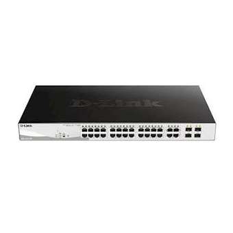 Smart+ 48 ports 10/100/1000Mbps + 4 ports combo 1000Base-T/SFP|Dlink-DLKDGS121052