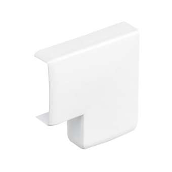 Angle plat pour moulure Keva 32mmx12mm - PVC Blanc Artic|Planet wattohm-PLW11524