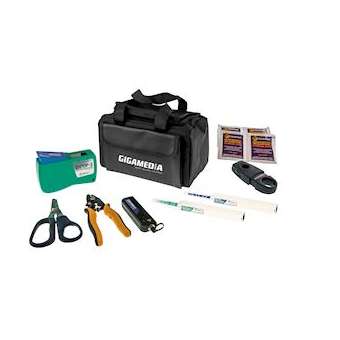 Kit pour la préparation et le nettoyage de la fibre optique|Gigamedia-GGMFOKITPREP