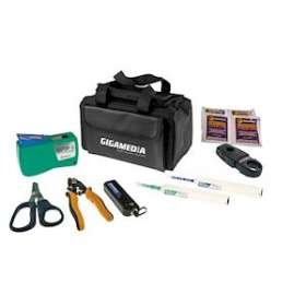 Kit pour la préparation et le nettoyage de la fibre optique|Gigamedia-GGMFOKITPREP
