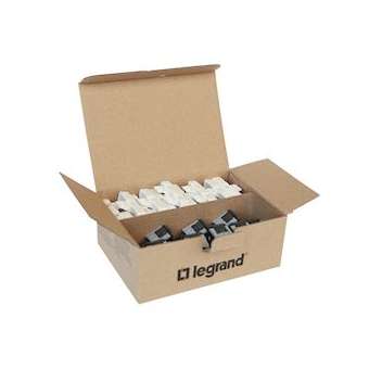 Connecteur RJ45 Linkeo C catégorie6 FTP + adaptateur - lot de 10|Legrand-LEG632902