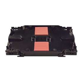 Cassette pour 2 x 6 épissures fusion - cassette support base|Gigamedia-GGMCASSEPFB