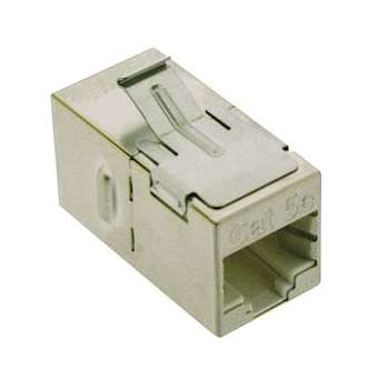 Prolongateur keystone CAT5e RJ45 Femelle/Femelle blindé, STP|Gigamedia-GGM6210240S00