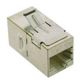 Prolongateur keystone CAT5e RJ45 Femelle/Femelle blindé, STP|Gigamedia-GGM6210240S00