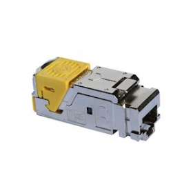 Lot de 6 connecteurs RJ45 cat.6A LCS³ pour panneau brassage UTP droit et angle|Legrand-LEG033773