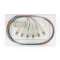 Lot de 12 pigtails de couleurs LC OM4 50/125 µm