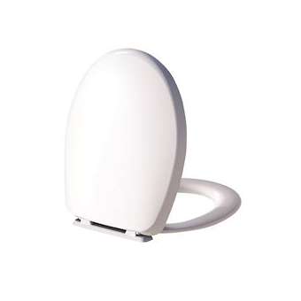 Abattant ORLY 2 blanc polypropylène 1,25kg|Dubourgel grange-DBGABO2DBL