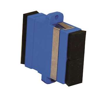 Raccord SC duplex monomode Bleu (fixation par clips et/ou vis)|Corning Pouyet-POU8313E