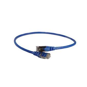 Cordon de brassage RJ45 - Cat.6 - F/UTP écranté - L. 0,5 m - PVC - LCS²|Legrand-LEG051815