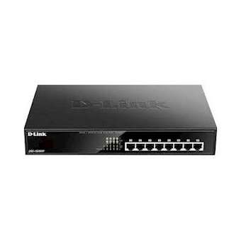 8-Port 10/100/1000Mbps PoE+ - 30 watts par port max - Budget PoE 140W|Dlink-DLKDGS1008MP