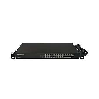 Switch non-manageable 24 ports Gigabit PoE+ (370W)|Gigamedia-GGMGS24P