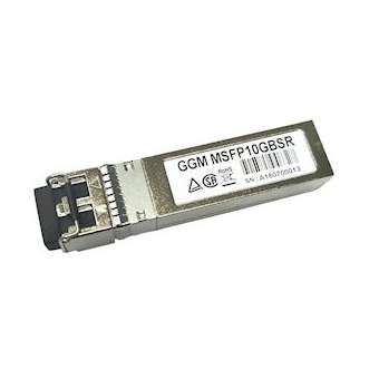 Module SFP+ 10GBase-SR, FO Multimode OM3 (850 nm), connectique LC, 300 m|Gigamedia-GGMMSFP10GBSR