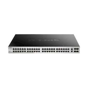 Switch L2+ 48 ports Gigabit avec 2 ports 10GBASE-T et 4 ports SFP+|Dlink-DLKDGS313054TSSI