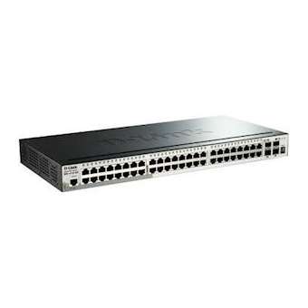 SmartPro 48 ports 10/100/1000Mbps + 4 ports 10 Giga SFP+|Dlink-DLKDGS151052X