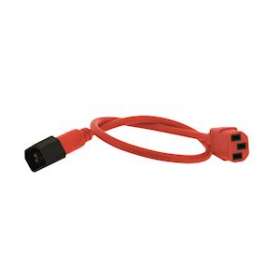 Cordon d'alimentation C13 / C14 1 m - Rouge|Gigamedia-GGMPC13141R