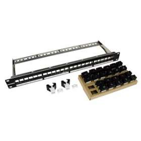 PANNEAU 24PORTS+24PCS PRJC6UTLBK|Gigamedia-GGMPANC6UN24P