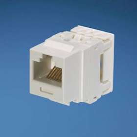 NK Cat 6 punchdown jack module - Arctic|-PUINK688MAW