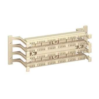 24 Port Punchdown Base with Legs, Cat 6|-PUIGPBW24X