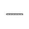 NK Modular Patch Panel, Flat, Flush Moun