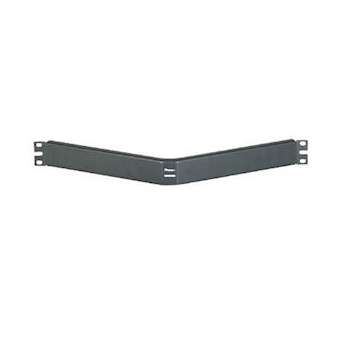 Filler Panel, 1RU, Angled, Black|-PUICPAF1BLY