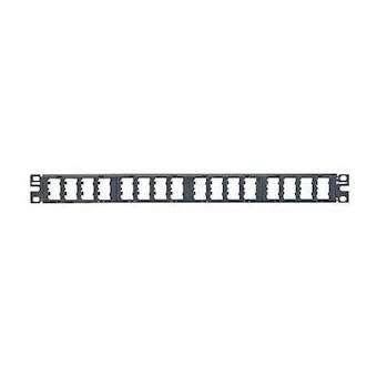 Patch Panel, 32 Port, Modular, Black|-PUICPP32WBLY