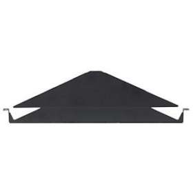 Patch Panel Cover Plate, Angled, black|-PUICPATCBL