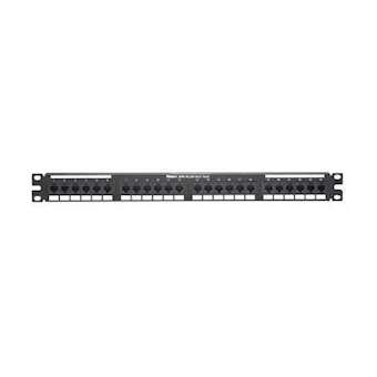 Punchdown Patch Panel, Cat 6, Flat, 24 P|-PUIDP24688TGY
