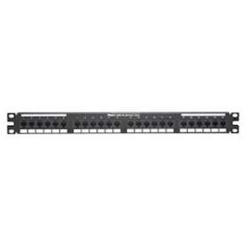 Punchdown Patch Panel, Cat 6, Flat, 24 P|-PUIDP24688TGY