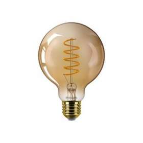 Vintage LEDglobe Filament Spirale Dim 4-25W E27 2000K Ambrée|Philips Signify-PHI315471