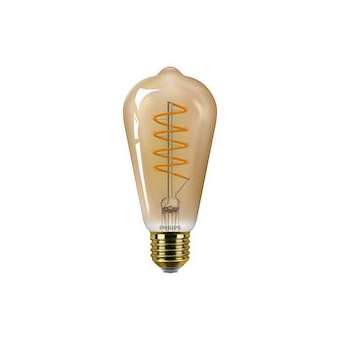 Vintage LEDbulb Filament Spirale Edison Dim 4-25W E27 1800K Ambrée|Philips Signify-PHI315532