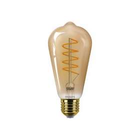 Vintage LEDbulb Filament Spirale Edison Dim 4-25W E27 1800K Ambrée|Philips Signify-PHI315532