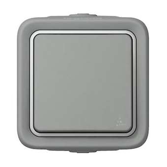 Interrupteur ou va-et-vient étanche Plexo complet IP55 saillie 10AX 250V|Legrand-LEG069711