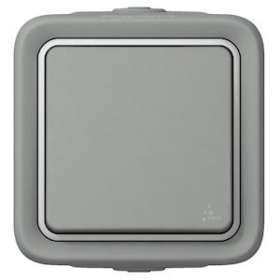 Interrupteur ou va-et-vient étanche Plexo complet IP55 saillie 10AX 250V|Legrand-LEG069711