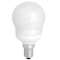 Lampe sphérique fluorescente D50 E14